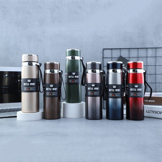 955 316 Stainless Steel Vacuum Cups, 600 ml, 800 ml, 1000 ml