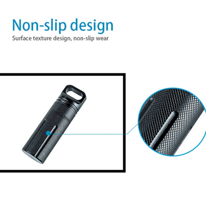 Aluminum Alloy Full Seal EDC Waterproof Can Outdoor Survival Equipment