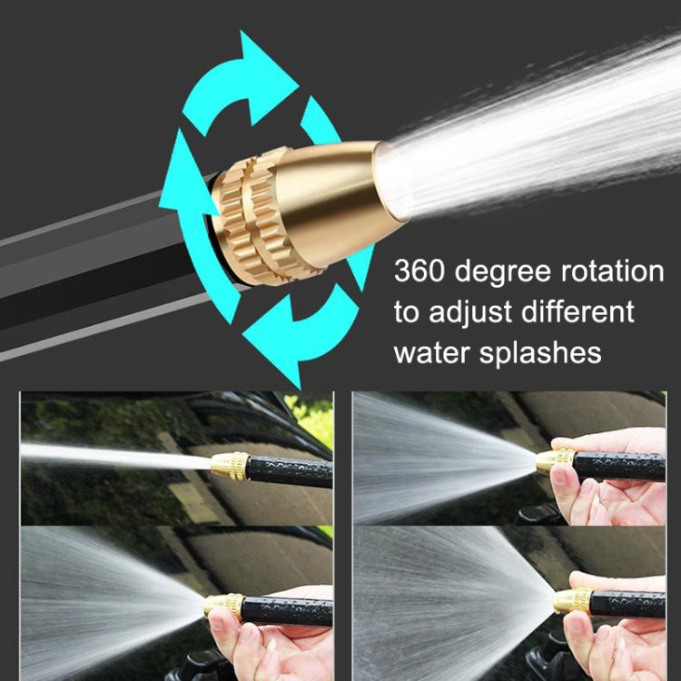 High Pressure Car Wash Hose Telescopic Watering Sprinkler, Style:, H2+3 Connector+5m Tube, H2+3 Connector+10m Tube, H2+3 Connector+10m Tube+Foam Pot, H2+3 Connector+15m Tube, H2+3 Connector+15m Tube+Foam Pot, H2+3 Connector+20m Tube��������������������...