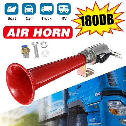 180DB Car Super Loud Air Horn Bird Call Single Pipe Air Whistle Horn, Super Loud Air Horn