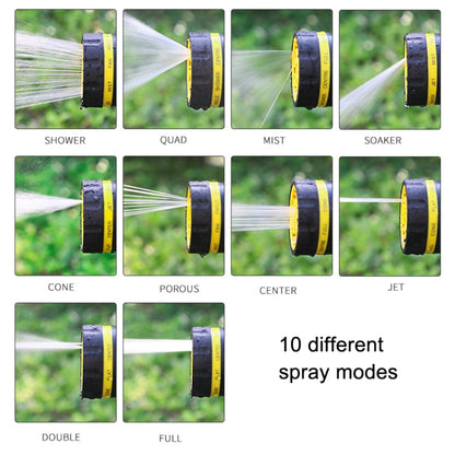 10 Functional Watering Sprinkler Head Household Water Pipe, Style:, D6+4 Connector, D6+4 Connector+5m 4-point Tube, D6+4 Connector+10m 4-point Tube, D6+4 Connector+15m 4-point Tube, D6+4 Connector+20m 4-point Tube, D6+4 Connector+25m 4-point Tube������...