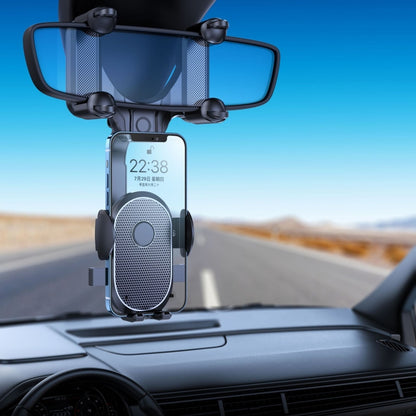 Snap-on Rearview Mirror Car Phone Holder, Mirror Car Phone Holder
