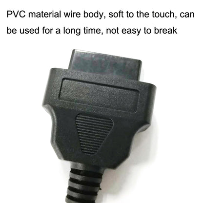 16PIN USB AM To OBD2 Female Conversion Cable Car Computer Diagnostic Cable, 16PIN