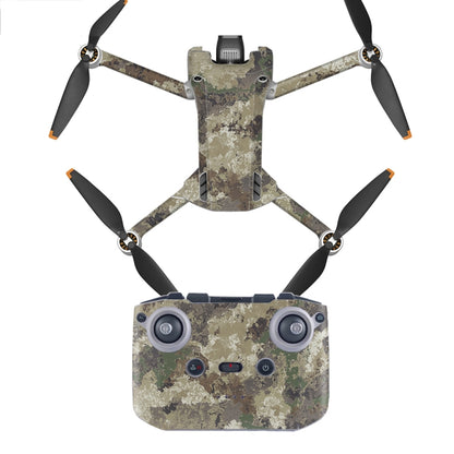 ملصق مقاوم للماء ومضاد للخدش بتصميم مسطح لطائرة DJI Mini 3 Pro، RC-N1 الإصدار العادي، RC مع إصدار الشاشة
