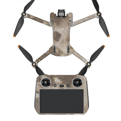 ملصق مقاوم للماء ومضاد للخدش بتصميم مسطح لطائرة DJI Mini 3 Pro، RC-N1 الإصدار العادي، RC مع إصدار الشاشة