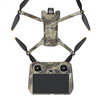 ملصق مقاوم للماء ومضاد للخدش بتصميم مسطح لطائرة DJI Mini 3 Pro، RC-N1 الإصدار العادي، RC مع إصدار الشاشة