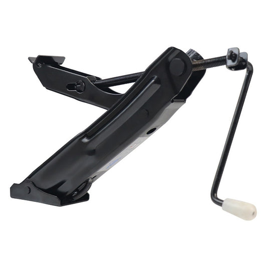Portable Car Jack Z Type Hand Crank Tire Changing Tool, Black, Red
