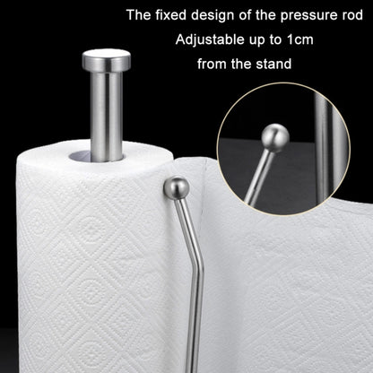 Stainless Steel Roll Paper Cling Film Vertical Stand, Shape:, Simple, Classic
