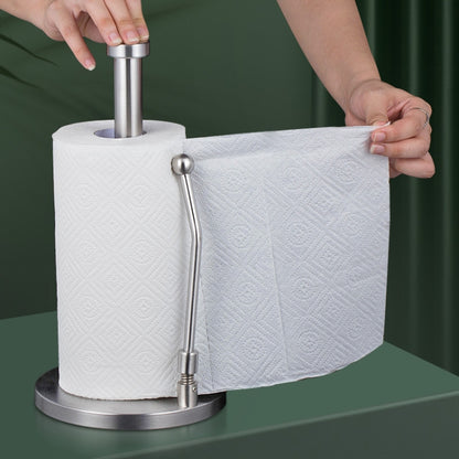 Stainless Steel Roll Paper Cling Film Vertical Stand, Shape:, Simple, Classic