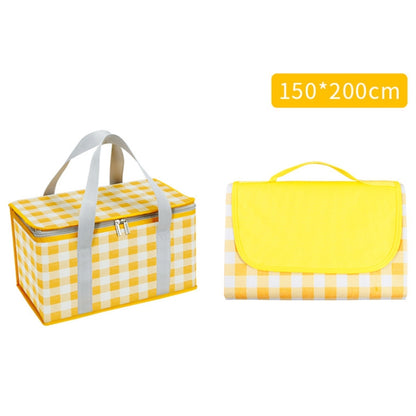 JY2209 Camping Moistureproof Portable Picnic Basket Set, Spec: