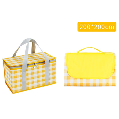 JY2209 Camping Moistureproof Portable Picnic Basket Set, Spec: