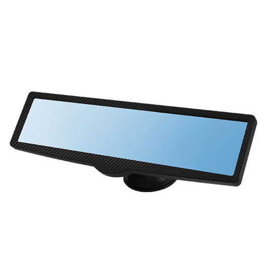 CZC-255 Car Glue Injection Suction Cup Carbon Fiber Rearview Mirror, CZC-255(Blue Mirror)
