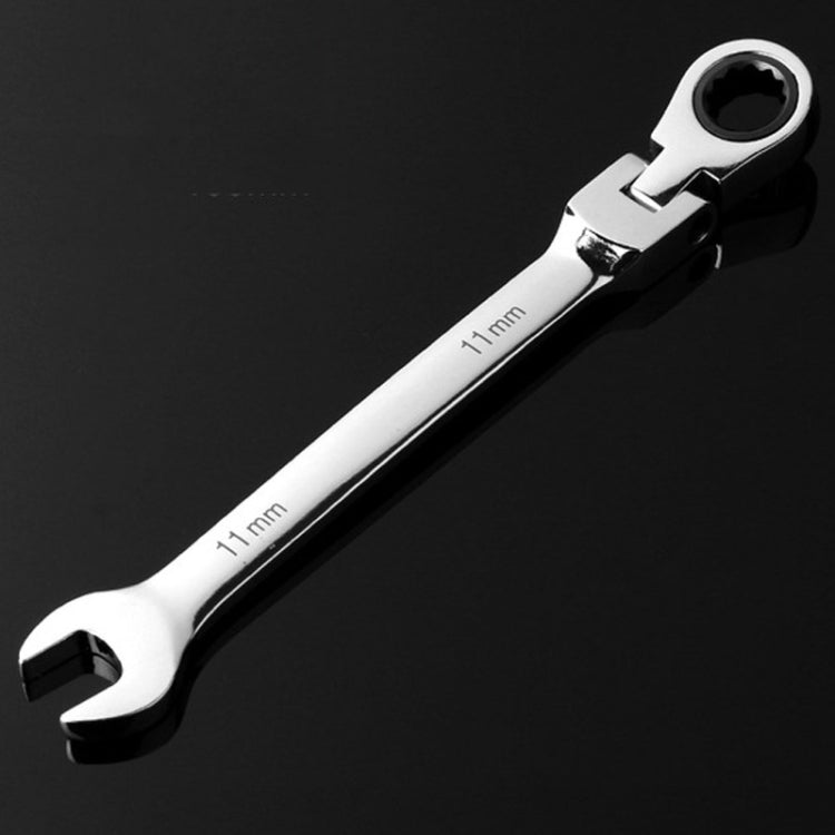 Combination Ratchet Wrench with Flexible Head Dual-purpose Ratchet Tool, 6mm, 7mm, 9mm, 11mm, 24mm, 16mm, 18mm, 20mm, 21mm, 22mm, 23mm