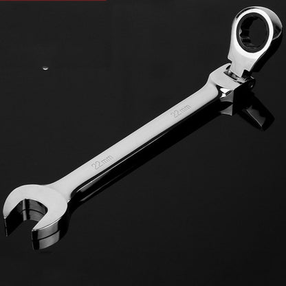 Combination Ratchet Wrench with Flexible Head Dual-purpose Ratchet Tool, 6mm, 7mm, 9mm, 11mm, 24mm, 16mm, 18mm, 20mm, 21mm, 22mm, 23mm