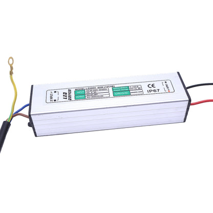 كشاف LED مقاوم للماء عالي الخليج يعمل بتيار مستمر، 85-265 فولت، 50 وات