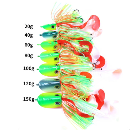 HENGJIA JIG Fish Head Beard Lead Hook
