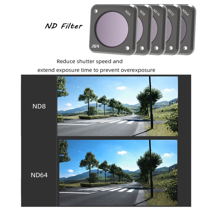 JUNESTAR Action Camera Filters For DJI Action 2,Style:, CPL, ND4, ND8, ND16, ND32, ND64, ND1000, ND8PL, ND16PL, ND32PL, ND64PL, Macro 10X, Night, Star, CS-3IN1, CS-4in1, CS-4in1 (NDPL), CS-6IN1, CS-8in1