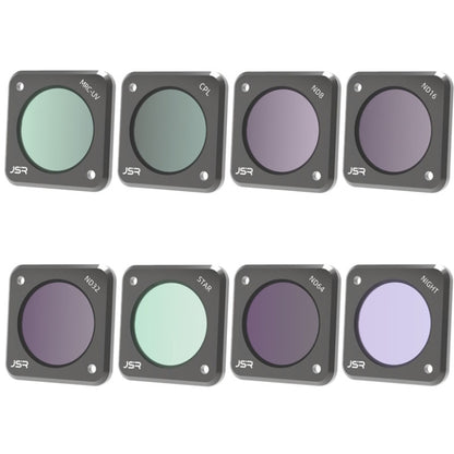 JUNESTAR Action Camera Filters For DJI Action 2,Style:, CPL, ND4, ND8, ND16, ND32, ND64, ND1000, ND8PL, ND16PL, ND32PL, ND64PL, Macro 10X, Night, Star, CS-3IN1, CS-4in1, CS-4in1 (NDPL), CS-6IN1, CS-8in1