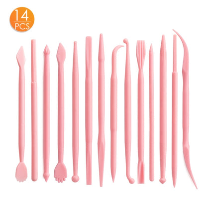 42 In 1 Clay Tool Hook Line Pen Pottery Carving Knife Set, 42 In 1