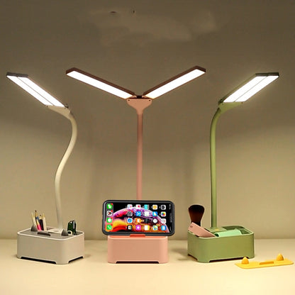 TD6 Student Mobile Phone Holder Pen Holder Eye Protection USB Desk Lamp