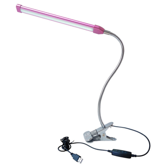 USB Clip Lamp Student Eye Protection LED Dimmable Desk Light, Purple, Gold, Black, Silver