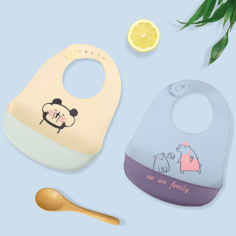 Baby Oil Spray Waterproof Silicone Bib Ultra-thin Saliva Towel, Pattern:, Bear Baby, Lemon Game, Lemon Singer, Dinosaurs Athlete, Baby Panda, Rabbit BATT2, Lion Dot 2, Rabbit Glasses 2, Good Bear 2, Dinosaur World, Silly Bear, Big&Small Dinosaur