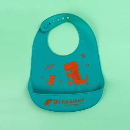 Baby Oil Spray Waterproof Silicone Bib Ultra-thin Saliva Towel, Pattern:, Bear Baby, Lemon Game, Lemon Singer, Dinosaurs Athlete, Baby Panda, Rabbit BATT2, Lion Dot 2, Rabbit Glasses 2, Good Bear 2, Dinosaur World, Silly Bear, Big&Small Dinosaur