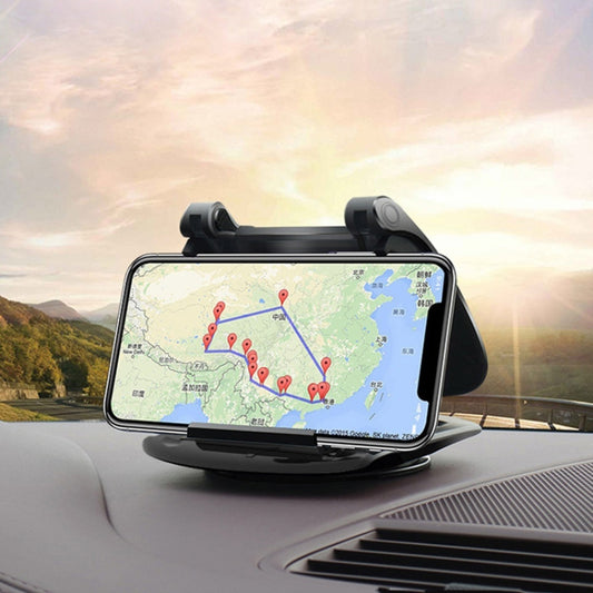 MM002 Car Dashboard Mobile Phone Holder Car Silicone Rotary Navigation Mobile Phone Holder, MM002