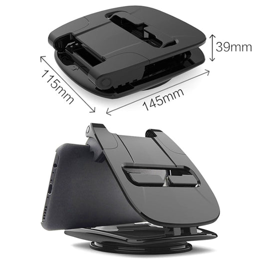 MM002 Car Dashboard Mobile Phone Holder Car Silicone Rotary Navigation Mobile Phone Holder, MM002