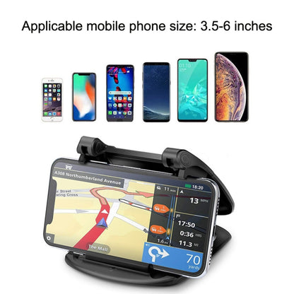 MM002 Car Dashboard Mobile Phone Holder Car Silicone Rotary Navigation Mobile Phone Holder, MM002