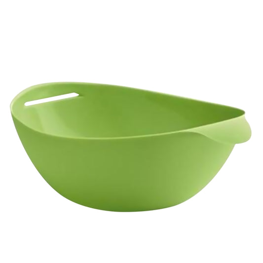 Silicone Cooking Bowl Microwave Oven Foldable Steamed Fish Bowl Salad Bowl