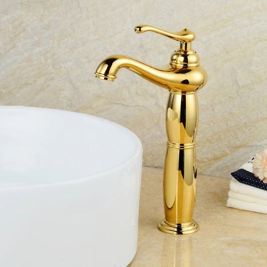 Hot And Cold Mixed Water Basin Imitation Water Faucet, Style: