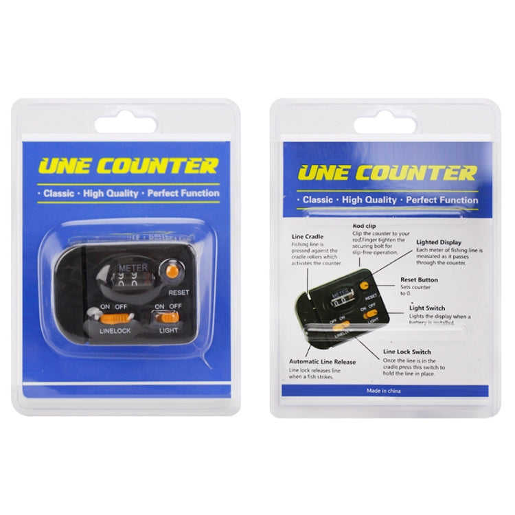 Machinery Manual Fish Line Length Counter