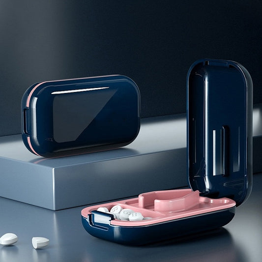 Westwood TP-009 Mini Pill Cutting Box Storage Box Dispenser