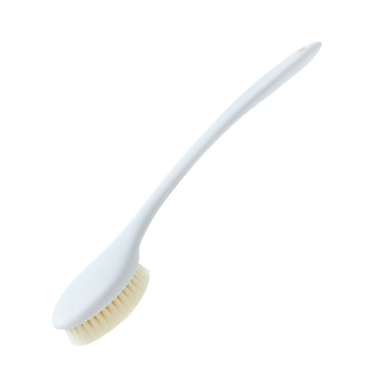 Long Handle Soft Hair Bathing Brush Nylon Hair Massage Brush, Soft Hair White, Soft Hair Grey, Soft Hair Blue, Soft Hair Pink