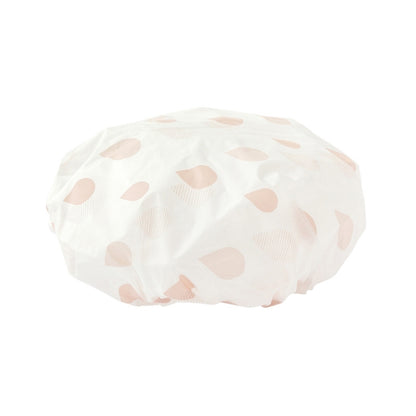 Waterproof Shower Hat Adult Women Bathing Hair Cover Anti-fume Hair Cover, 1 PCS Grey, 1 PCS Pink, 1 PCS Apricot