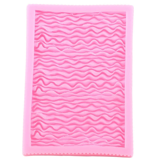 Food Grade Fondant Silicone Mold Pleated Skirt Cake Decorating Tool, CC562