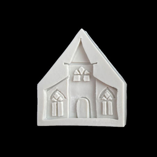 Castle Musical Silicone Mold Chocolate Fondant Cake Decor, Style:, Specification: Triangle, Triangle, Rectangle