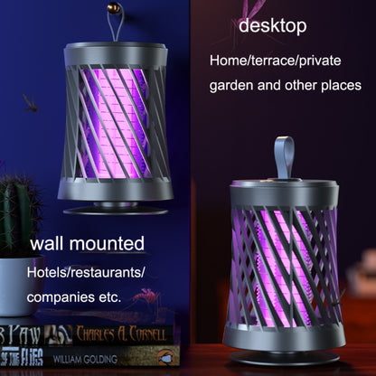C16 Silent Electric Mosquito Killer Home USB Night Light, Mosquito Killer Dark Gray