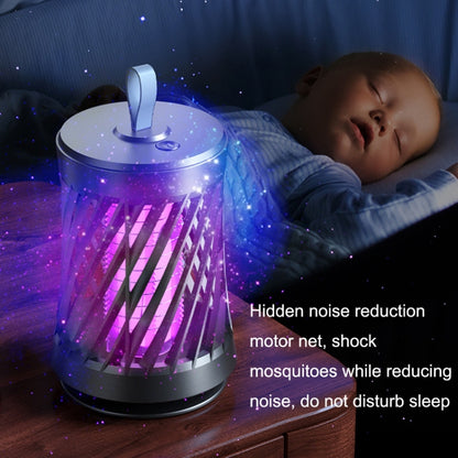 C16 Silent Electric Mosquito Killer Home USB Night Light, Mosquito Killer Dark Gray