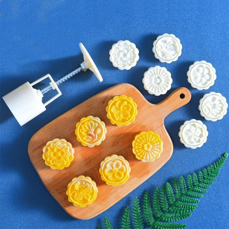 2 PCS Moon Festival Round Hand-Pressed Pastry Mold Baking Tools, Model:, 10, 24, 25, 26, 28, 29, 30, 31, 33, 35, 36, 37, 41, 42, 21