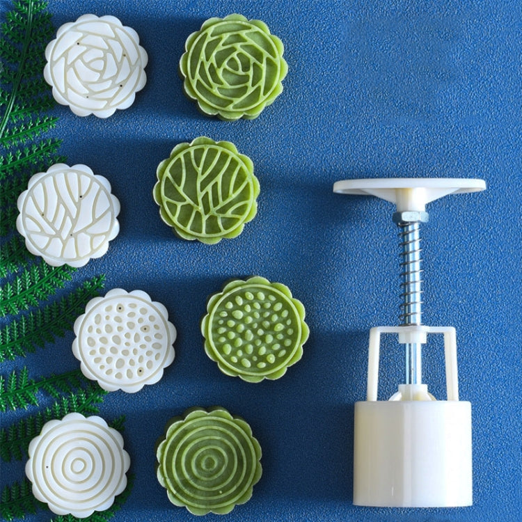 2 PCS Moon Festival Round Hand-Pressed Pastry Mold Baking Tools, Model:, 10, 24, 25, 26, 28, 29, 30, 31, 33, 35, 36, 37, 41, 42, 21