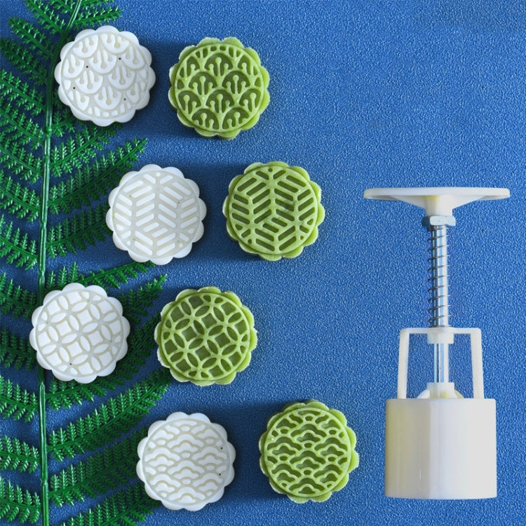 2 PCS Moon Festival Round Hand-Pressed Pastry Mold Baking Tools, Model:, 10, 24, 25, 26, 28, 29, 30, 31, 33, 35, 36, 37, 41, 42, 21