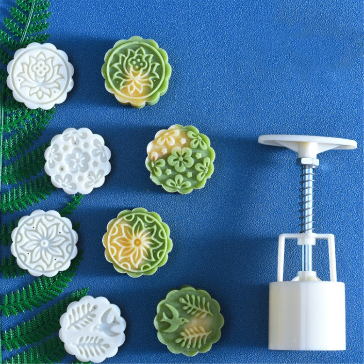 2 PCS Moon Festival Round Hand-Pressed Pastry Mold Baking Tools, Model:, 10, 24, 25, 26, 28, 29, 30, 31, 33, 35, 36, 37, 41, 42, 21