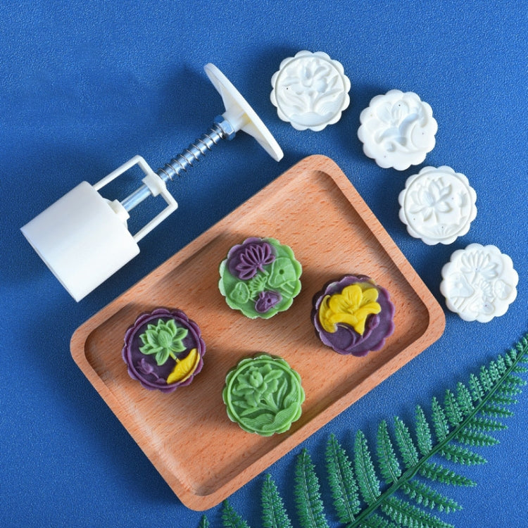 2 PCS Moon Festival Round Hand-Pressed Pastry Mold Baking Tools, Model:, 10, 24, 25, 26, 28, 29, 30, 31, 33, 35, 36, 37, 41, 42, 21