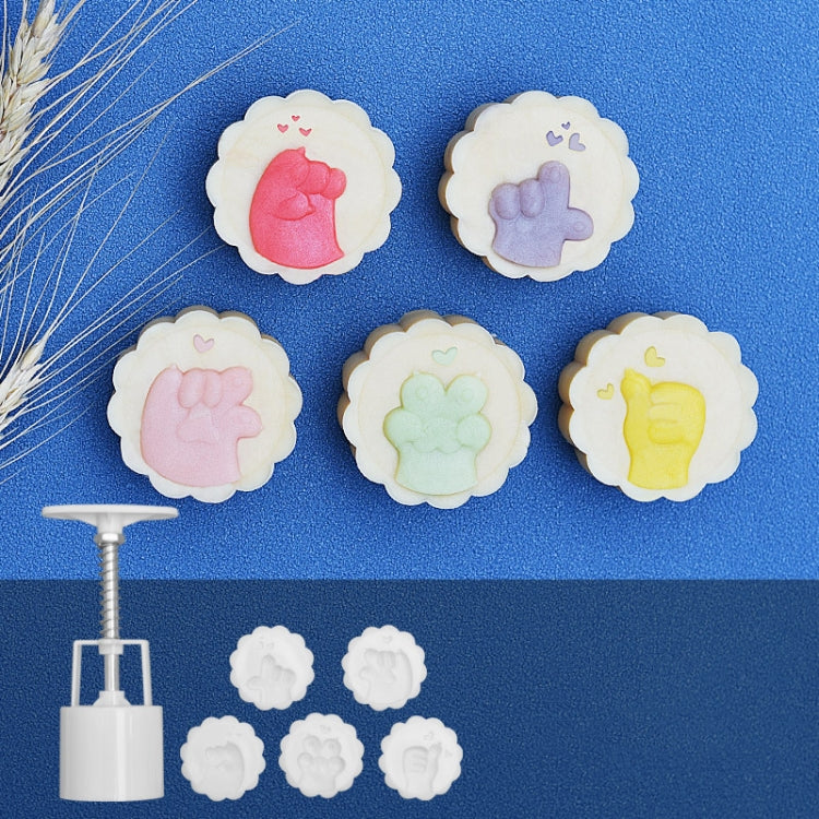2 PCS Moon Festival Round Hand-Pressed Pastry Mold Baking Tools, Model:, 10, 24, 25, 26, 28, 29, 30, 31, 33, 35, 36, 37, 41, 42, 21