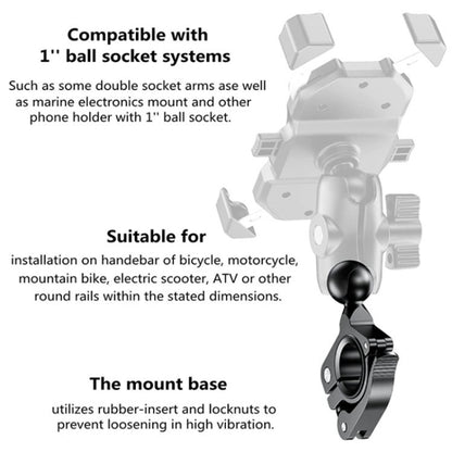 Motorcycle Bicycle Mobile Phone Bracket Fixed Base, R17, R18