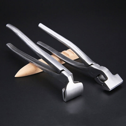 Leather Flat Pliers Hemming Pliers Handmade DIY Tools For Bags and Shoes, Elbow, Straight Head