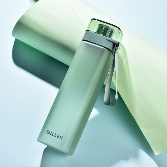 Diller D8646 Square Shape Fitness Leakproof Water Bottle