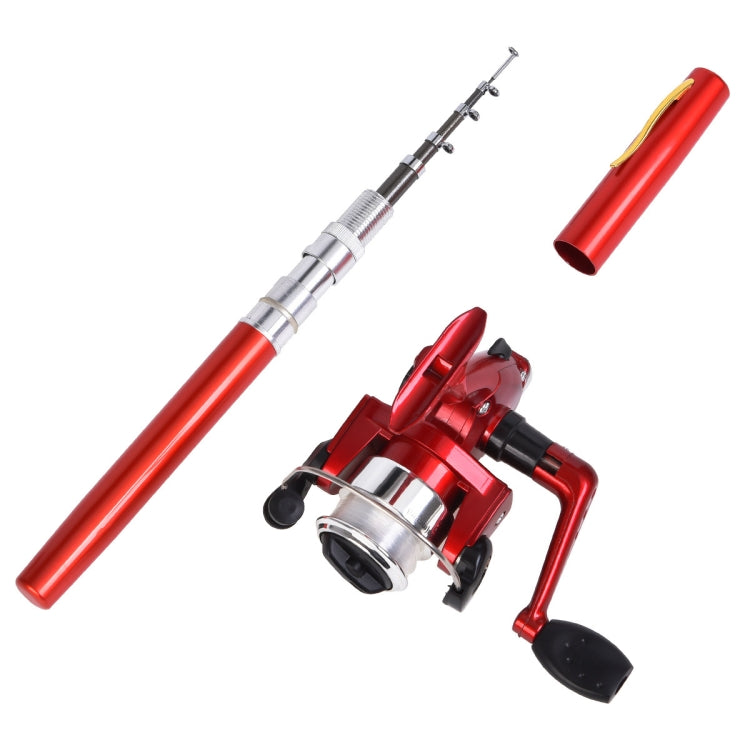 LEO Pen Type Fishing Rod & Spinning Wheel Fishing Reel Portable Pocket Fishing Gear